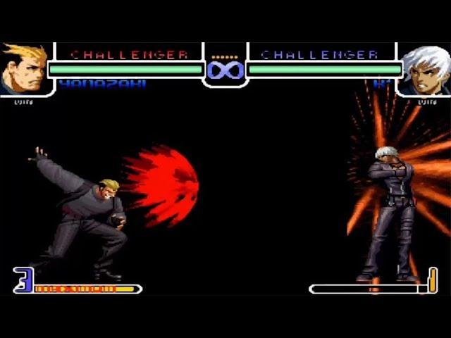 Yamazaki Ryong II ”Double Return” VS Flying Props  Throwed Red Ball Very Powerful  king of fighters