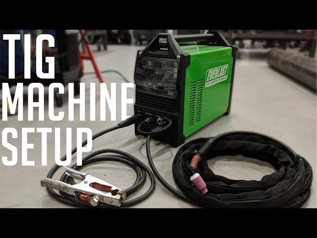 How to Setup a TIG Welder (Everlast 210EXT)