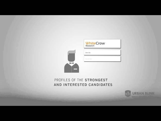 Executive Research, WhiteCrow - Explainer video production