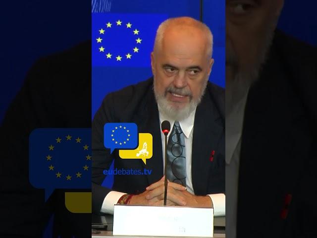 Edi Rama builds Europe in Albania! #Albania #Albanian #EdiRama #europeanunion #europe #eudebates