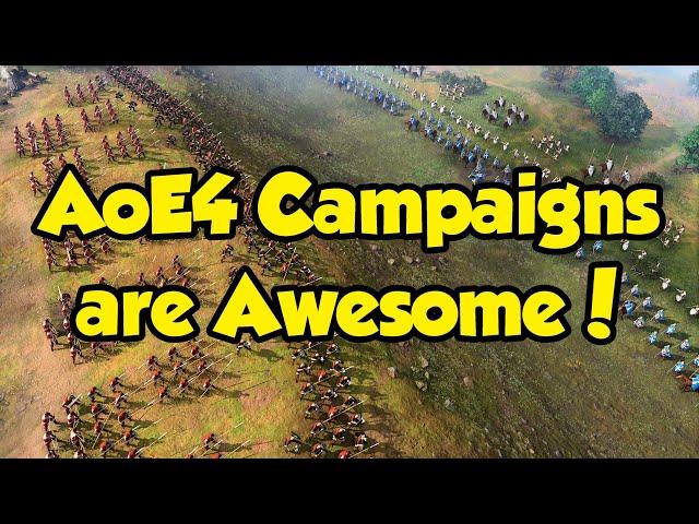 The AoE4 Campaigns are Awesome! (Norman campaign mission #1)