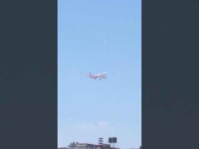 National Carrier Nepal Airlines A330 on Arrival