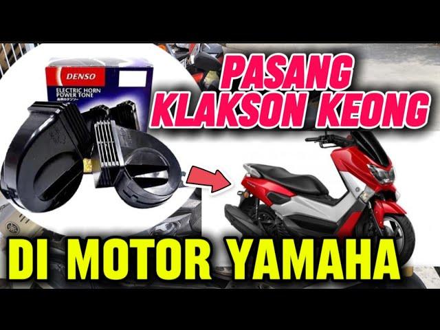 CARA PASANG KLAKSON KEONG DI MOTOR YAMAHA‼️JANGAN SAMAIN DENGAN MOTOR HONDA GAEESSS