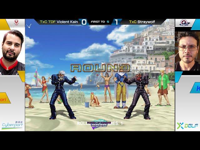 Violent Kain vs Straywolf - KOF 2002UM King of Kings Mexico