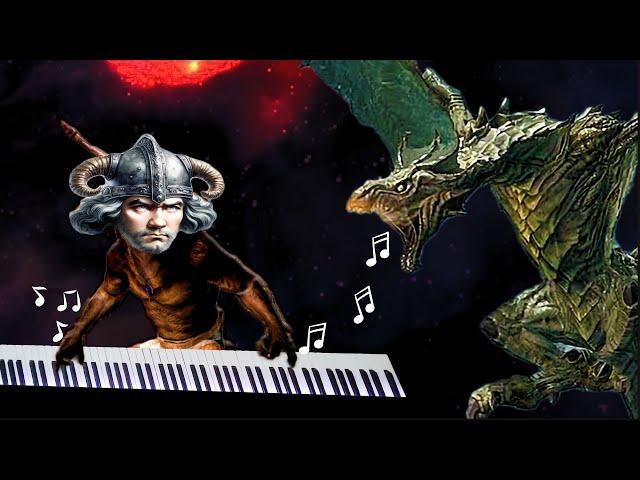 Can you beat Skyrim with A Piano?