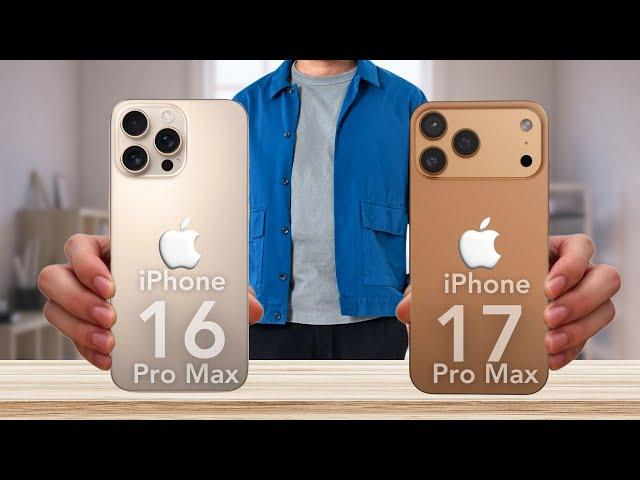 iPhone 17 Pro Max Vs iPhone 16 Pro Max - Comparision!