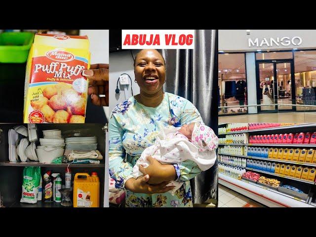 OUR BABY GIRL IS HERE| PUFF PUFF RECIPE GONE WRONG| KITCHEN ORGANIZATION| TRY PALM OIL RICE RECIPE|