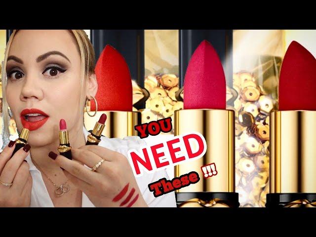 *New* Pat McGrath Mini MatteTrance lipstick Trio Review /Swatches (Try On) 2018 {COLOUR BLITZ}