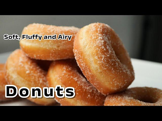 How to make Soft, fluffy and Airy donuts at home !!! The best home made donuts ever !!!