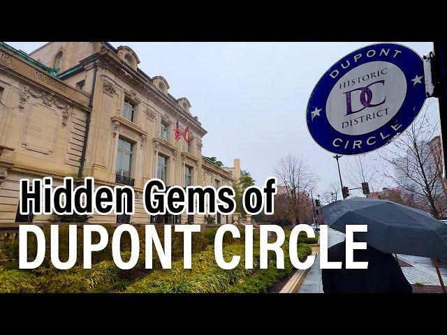 Exploring Dupont Circle: A Rainy Day Adventure in DC's Hidden Gems & Foodie Paradise