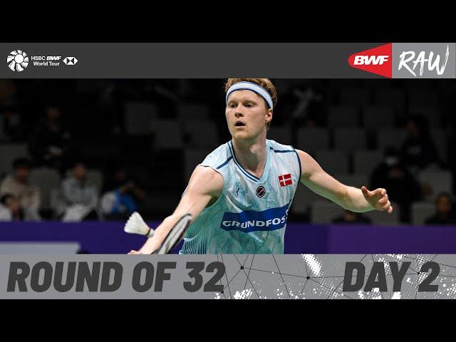 LI-NING China Masters 2024 | Day 2 | Court 2 | Round of 32