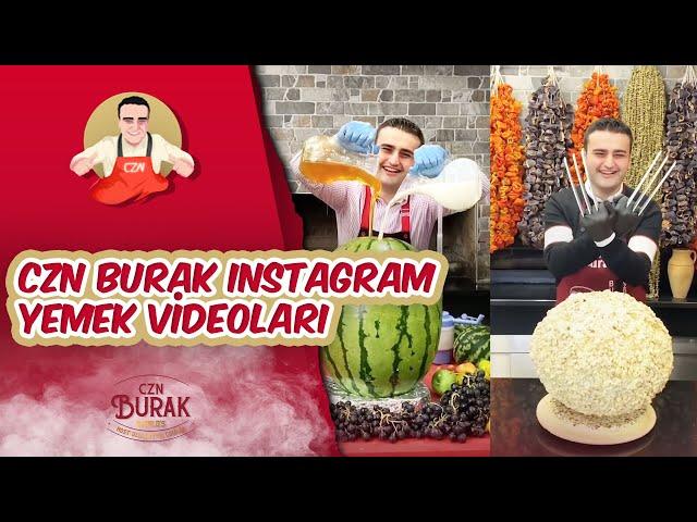 CZN BURAK INSTAGRAM YEMEK VİDEOLARI #StayHome