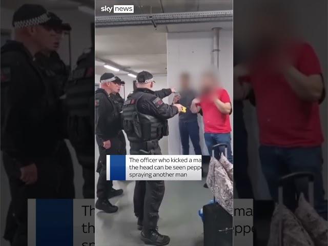 New video of Manchester Airport incident