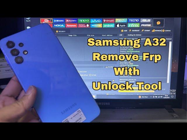 Samsung A32 Remove Frp With Unlock Tool | Erase Google Lock With Pc | Za Mobile Tech