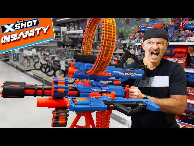 XSHOT INSANITY at TOYS R US!