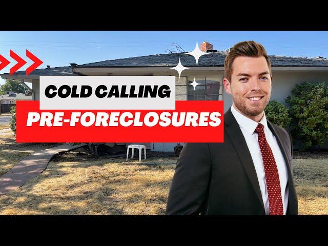 Cold Calling Preforeclosures | Live Call