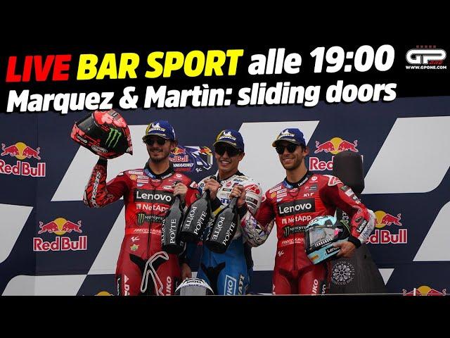 LIVE Bar Sport alle 19:00 - Marquez & Martìn: sliding doors