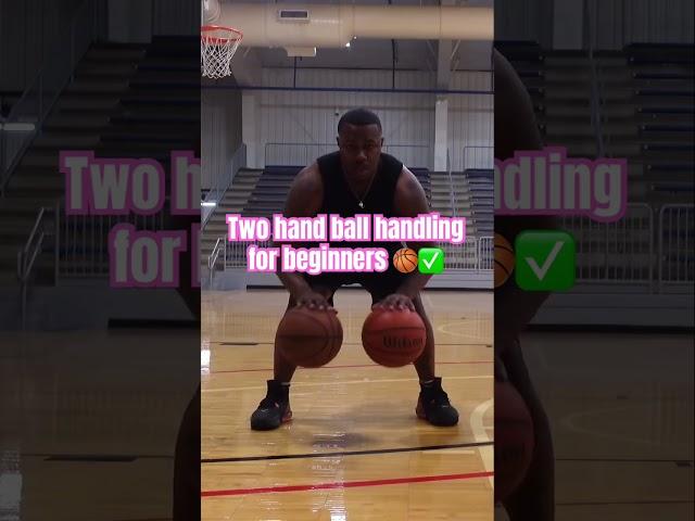 MUST DO BALL HANDLING DRILLS for BEGINNERS ‼️ #basketball #ballhandling #handles