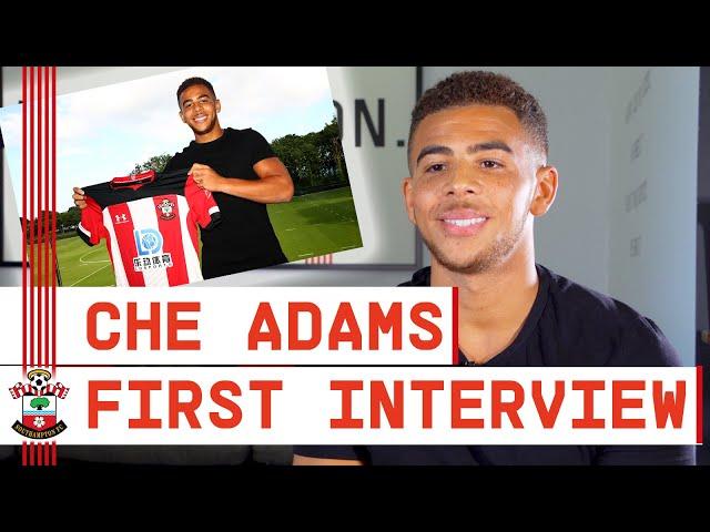 CHE ADAMS SIGNS | Hear from Southampton's new striker after his transfer from Birmingham