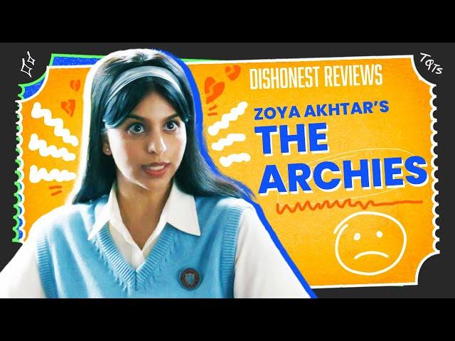 The Archies Movie Roast | Dishonest Review | The Quarter Ticket Show