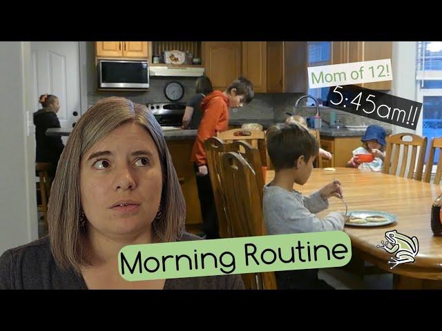 Morning Routine for Mom of 12! - GRWM - Mega Large Family Life