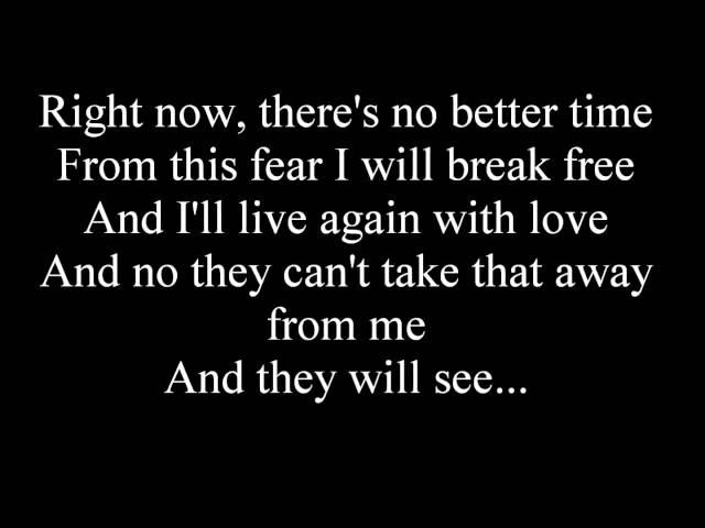 Celine Dion - I Surrender - with lyrics