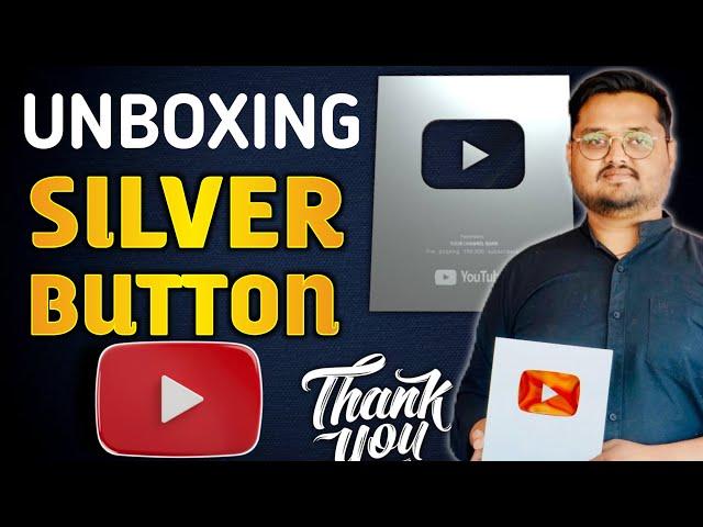 YouTube Silver Play Button Unboxing 100K Special Video | Thank You So Much Dosto । Satna Rewa News