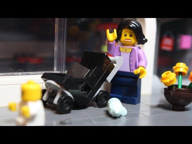 Lego Toddler Escapes! - Stop Motion