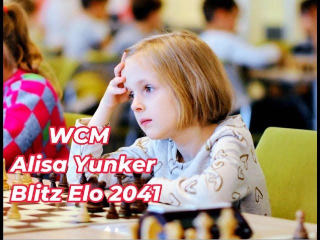 WCM Alisa Yunker (Alice) (2041) - Night Blitz 11/10 - Yunker Chess & CO