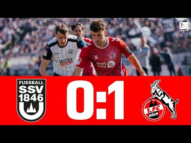 SSV Ulm - 1. FC Köln 0:1 Hightlights | 2. Bundesliga - 2024/2025