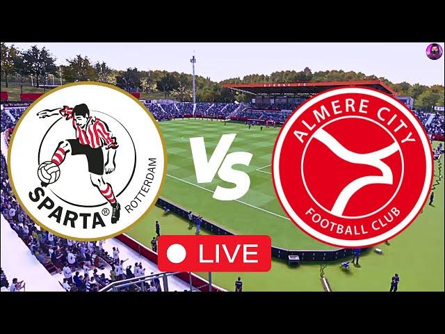 LIVE Sparta Rotterdam vs Almere City - Eredivisie 2024 - Live Match Streaming