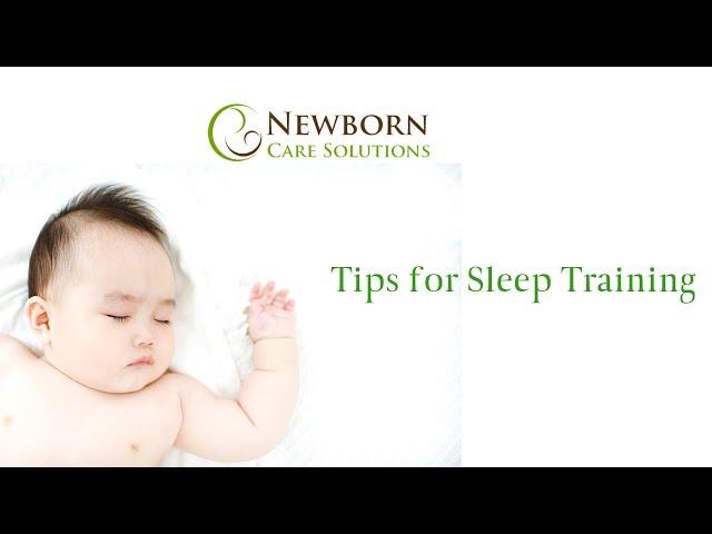 Newborn Care Solutions: Tips for Sleep Training