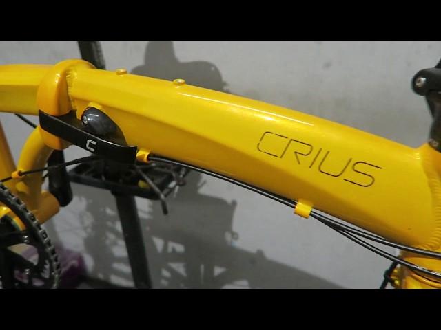 Crius Velocity Disc Brake Folding Bike 20"