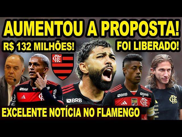 AUMENTOU A PROPOSTA NA MESA DO FLAMENGO! MARCOS BRAZ FALA DE GABIGOL! EXCELENTE NOTÍCIA NO MENGÃO E+