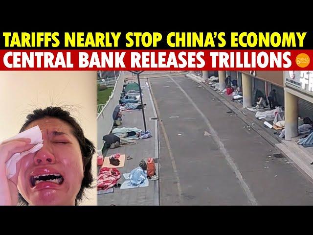 Tariffs Nearly Stop China’s Economy: Central Bank Pumps Trillions, But People Have No Money to Spend