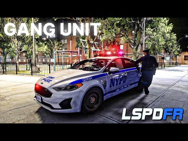 GTA 5 MODS LSPDFR GANG UNIT FRIDAY NYPD PATROL