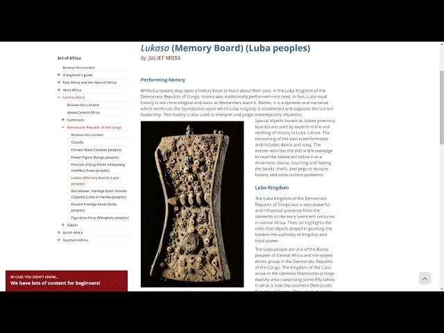 Lukasa Memory Board - Khan Academy Article Read-along - Marsha Russell (x1.2)