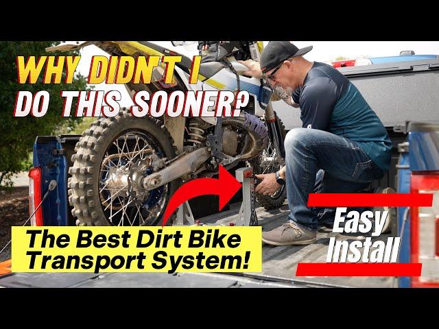 Why Every Dirt Bike Rider Needs This Strapless Transport System! Yes-Risk Racing! NO To Bike Binderz