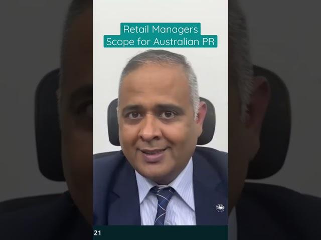 Retail Manager- is one of the top 20 Occupations in Australia! #krunalnayak #australia #growmore