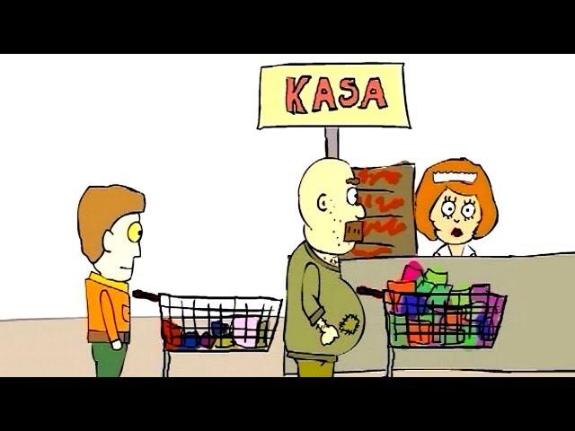 CZŁOWIEK BIEGUNKA - SUPERMARKET