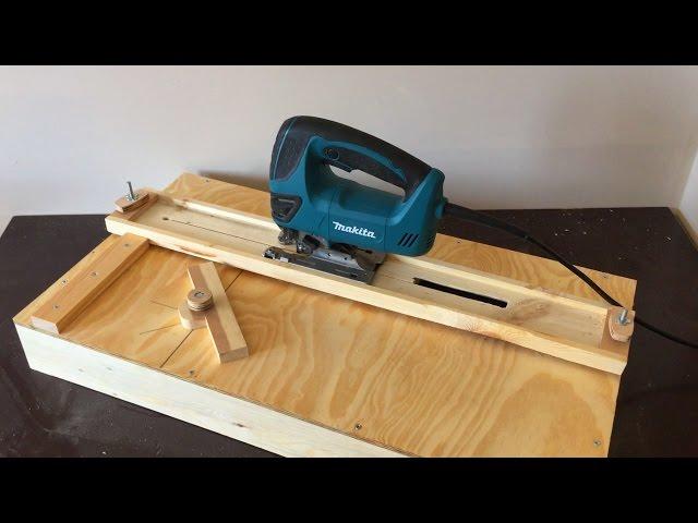 Building a Jigsaw Cutting Station - Dekupaj Testere Kesim Tezgahı