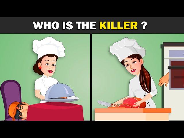 Riddles With Answers ( Part 9 ) | Who is the killer ? English riddles with voice