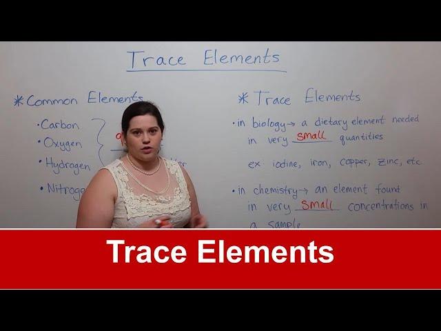 Trace Elements