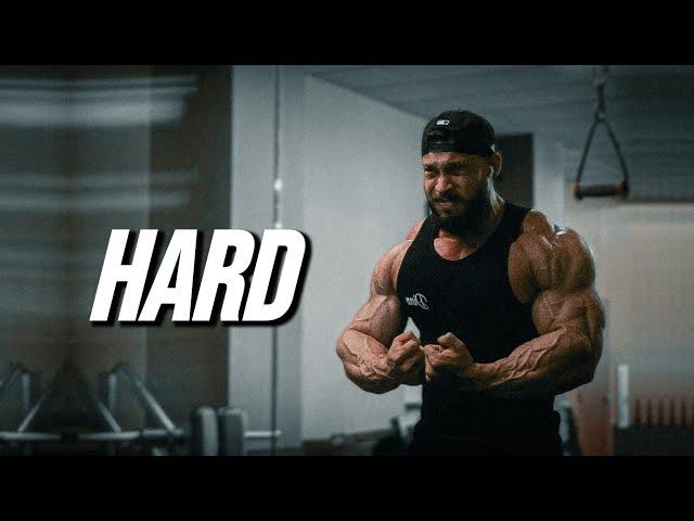 CHOOSE THE HARD WAY - GYM MOTIVATION 