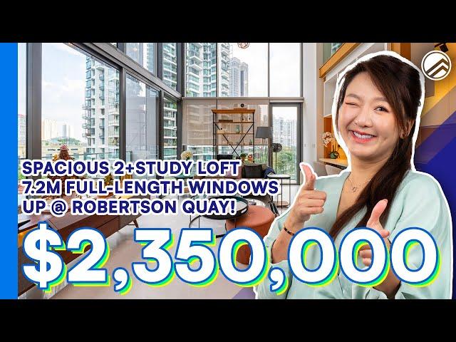 Up@Robertson Quay - 2-Bedroom + Study unit with 1,119sqft in District 9 | $2,350,000 | Jesley Lim