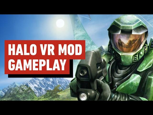 This Halo VR Mod Evolves Combat Like Never Before - Halo VR Gameplay