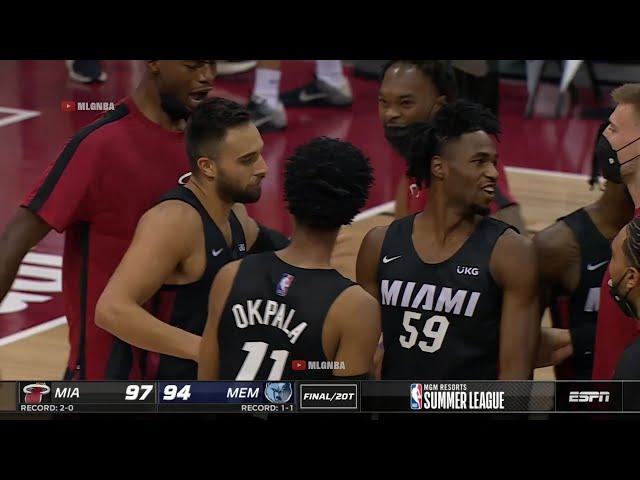 Max Strus hits the game winner in double OT  2021 NBA Summer League