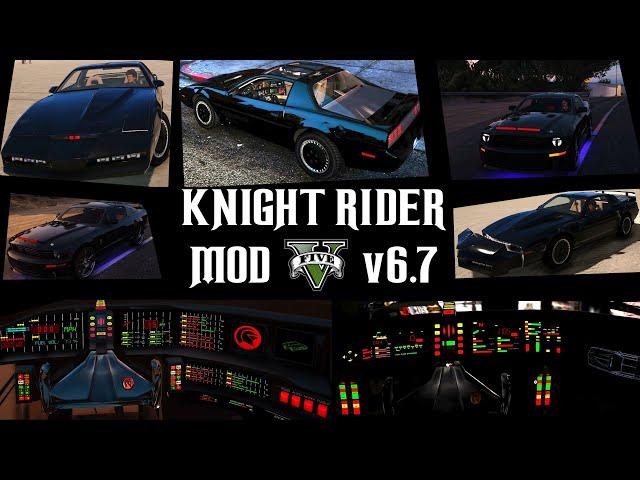 Knight Rider Mod v6.7 for GTA 5 - Full Mod Presentation