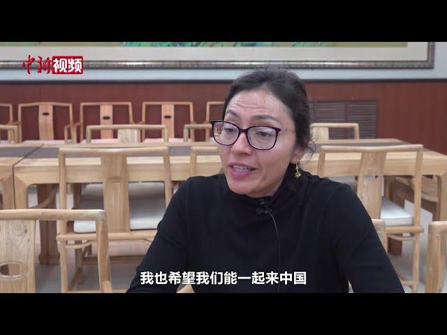 墨西哥妈妈留学中国：希望带女儿也来学中文 看看中国的发展