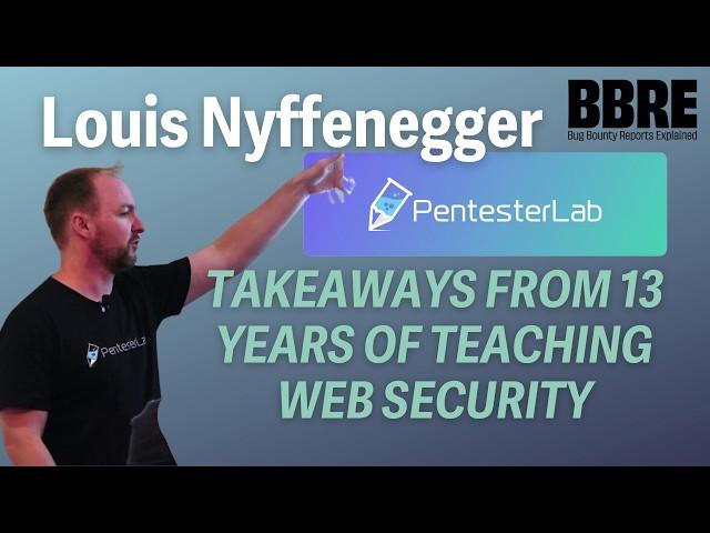 How not to get stuck when learning web security? Louis Nyffenegger from PentesterLab